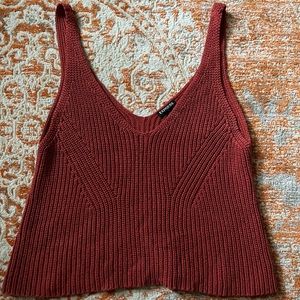Express knit tank top